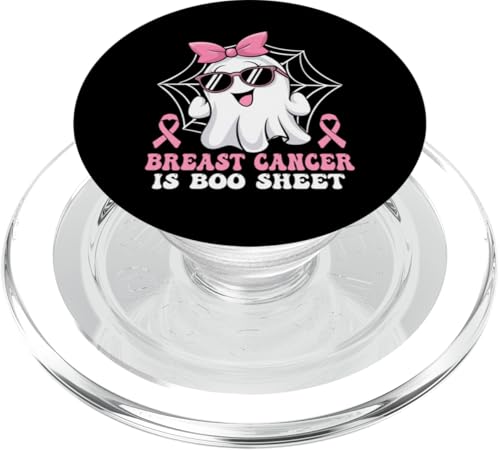 Breast Cancer Is Boo Sheet PopSockets PopGrip für MagSafe von Pink Breast Cancer Awareness Month Geschenk FIDIMA