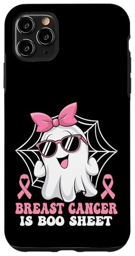 Hülle für iPhone 11 Pro Max Breast Cancer Is Boo Sheet von Pink Breast Cancer Awareness Month Geschenk FIDIMA