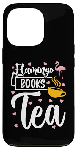 Hülle für iPhone 13 Pro Flamingo Books Tee - Rosafarbener Flamingo von Pink Flamingo Lover Flamingo Bird