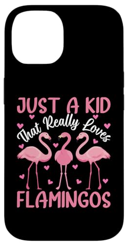 Hülle für iPhone 14 Pink Flamingo Lover - Nur ein Kind, das Flamingos wirklich liebt von Pink Flamingo Lover