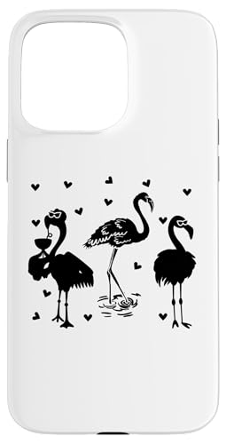 Hülle für iPhone 15 Pro Max Niedlicher Flamingo, rosa Flamingos von Pink Flamingo Lover