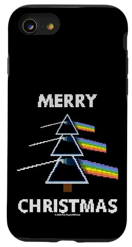 Hülle für iPhone SE (2020) / 7 / 8 Pink Floyd The Dark Side of the Moon Prisma Weihnachtsbaum von Pink Floyd