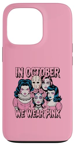 Hülle für iPhone 13 Pro Im Oktober tragen wir Pink Horror Brustkrebs-Bewusstsein von Pink Ribbon Breast Cancer Awareness Apparel