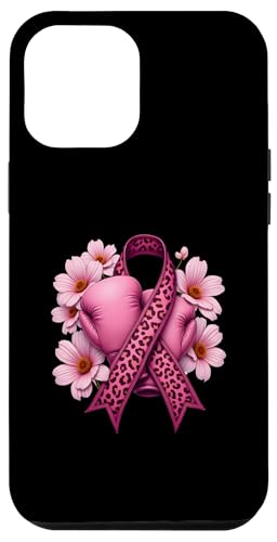 Hülle für iPhone 13 Pro Max Leo Pink Ribbon Boxhandschuhe Brustkrebs-Bewusstsein von Pink Ribbon Breast Cancer Fighter Support Gifts