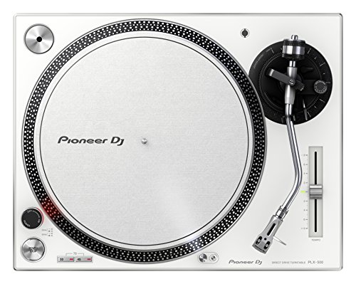 Pioneer DJ PLX-500-W DJ-Plattenspieler mit Direktantrieb, Weiß von Pioneer DJ