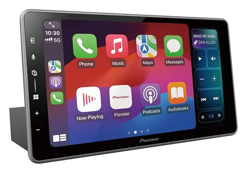 Pioneer SPH-DA97DAB-UNI2-2DIN Mediacenter, kapazitives 9,0" Touchpanel, mit Wi-Fi, Bluetooth, Apple CarPlay, Android Auto und DAB+, 13-Band-Grafikequalizer von Pioneer