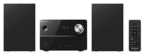 Pioneer X-EM16(B) Fernbedienbares Microsystem (CD, FM-Radio, MP3-USB und Weckfunktion) Schwarz von Pioneer