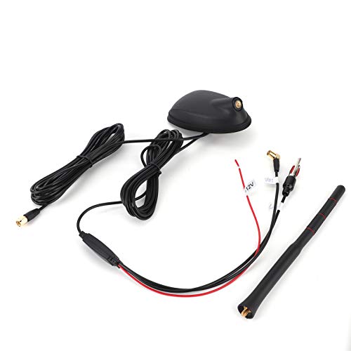 Auto DAB + GPS + FM Antennen Aktive Amplifizierte Dachhalterung für die Meisten Fahrzeuge RV, Einfache Installation ABS + PVC Universal von Pissente