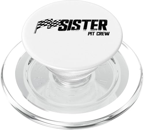 Pit Crew Sister Race Geburtstag Matching Family Racing Sister PopSockets PopGrip für MagSafe von Pit Crew Racing Family Co.