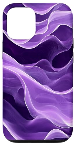 Hülle für iPhone 14 Hübsches violettes Wellenlinienmuster, cooles Mädchen von PixieDustDesigns