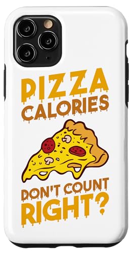 Hülle für iPhone 11 Pro Witziger Pizza Spruch von Pizza Designs