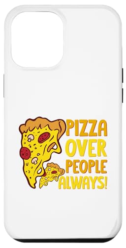 Hülle für iPhone 12 Pro Max Witziger Pizza Spruch von Pizza Designs