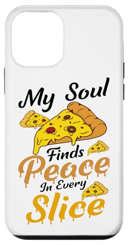 Hülle für iPhone 12 mini Witziger Pizza Spruch von Pizza Designs