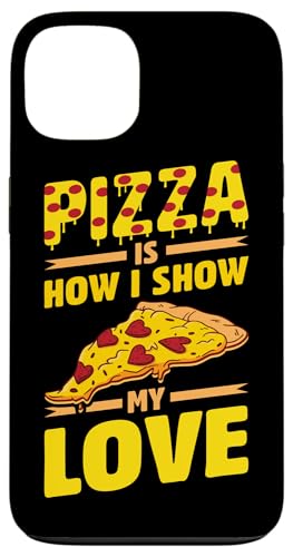 Hülle für iPhone 13 Witziger Pizza Spruch von Pizza Designs