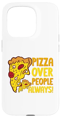 Hülle für iPhone 15 Pro Witziger Pizza Spruch von Pizza Designs