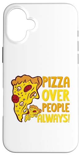 Hülle für iPhone 16 Plus Witziger Pizza Spruch von Pizza Designs