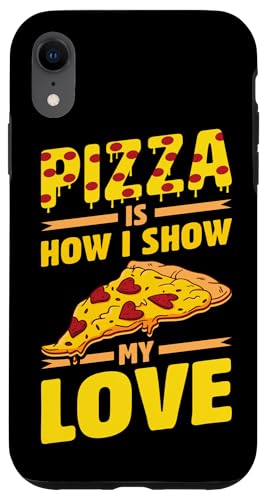 Hülle für iPhone XR Witziger Pizza Spruch von Pizza Designs