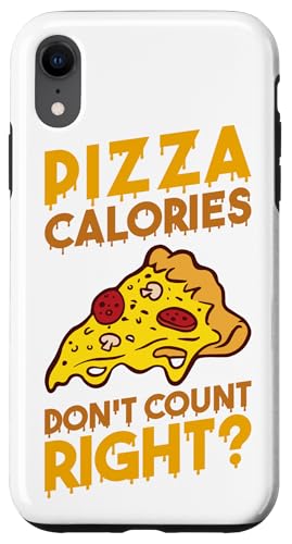 Hülle für iPhone XR Witziger Pizza Spruch von Pizza Designs