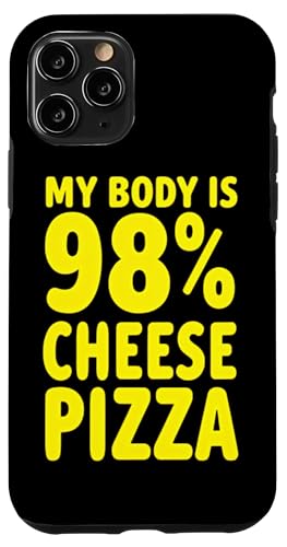 Hülle für iPhone 11 Pro Lustiges Pizza-Design für Männer und Frauen, Fast-Food-Pizza-Liebhaber von Pizza Gifts & Shirts Men Women Kids