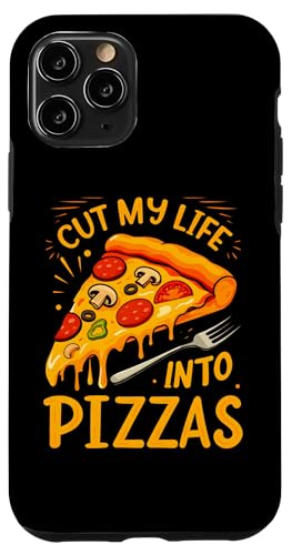 Hülle für iPhone 11 Pro Lustiges Pizza-Design für Männer und Frauen, Fast-Food-Pizza-Liebhaber von Pizza Gifts & Shirts Men Women Kids