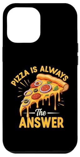 Hülle für iPhone 12 Pro Max Lustiges Pizza-Design für Männer und Frauen, Fast-Food-Pizza-Liebhaber von Pizza Gifts & Shirts Men Women Kids