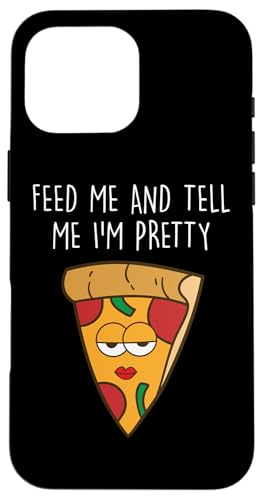 Hülle für iPhone 16 Pro Max Lustiges Pizza-Design für Männer und Frauen, Fast-Food-Pizza-Liebhaber von Pizza Gifts & Shirts Men Women Kids