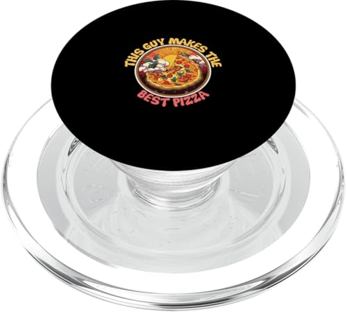 Dieser Kerl macht den besten Pizzaliebhaber Pizza-Maker PopSockets PopGrip für MagSafe von Pizza Italian Food Apparel