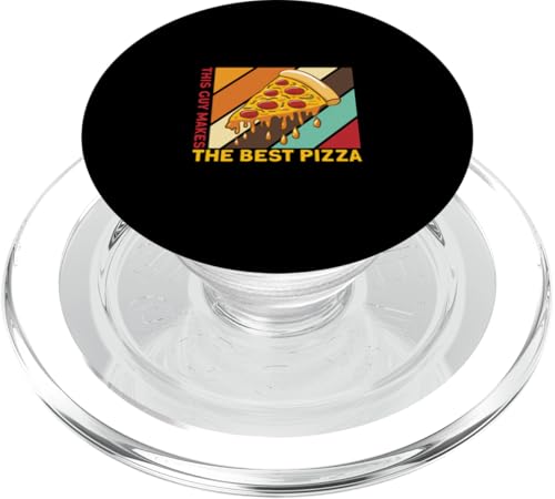 Dieser Kerl macht den besten Pizzaliebhaber Pizza-Maker PopSockets PopGrip für MagSafe von Pizza Italian Food Apparel