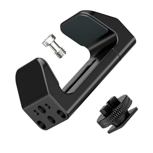 Hochwertiger Schnellwechselplatten Adapter Powerbank Montageklemme Mit Silikon Pad Kaltschuh Halterung 1/4-Zoll Loch Haltbarkeit von Pjeghbvop