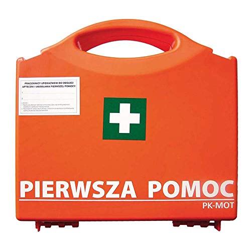 Pk-Mot AZP110 Verbandkasten, 8, Rot, 27X27X9.5 Größe von Pk-Mot