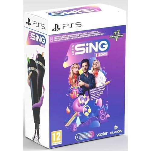 Let's Sing 2024 PS5-Spiel Mit 2 Mikrofonen von Plaion