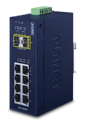 PLANET 8-Port SFP Ethernet Switch von Planet