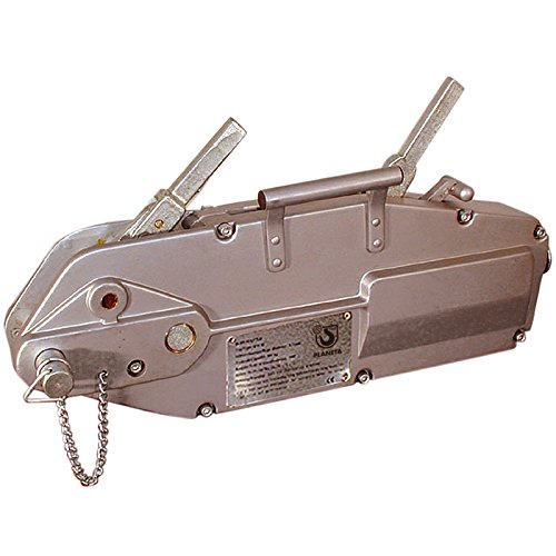 Planeta G10102 ROPEMASTER RM 32 Aluminium Seilzuggerät, Tragfähigkeit 3.200 kg ohne Seil mit Hebelrohr Überlastsicherung durch Abscherstift, Blau Planeta G10102 ROPEMASTER RM 32 Aluminium Seilzuggerät, Tragfähigkeit 3.200 kg ohne Seil mit Hebelrohr Überlastsicherung durch Abscherstift, Blau von Planeta