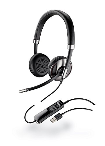 Plantronics 87506-11 Binaural USB Kopfhörer, Schwarz von Plantronics