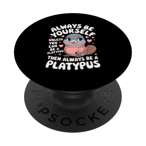 Schnabeltier PopSockets Klebender PopGrip von Platypus Gifts for Kids, Women and Men