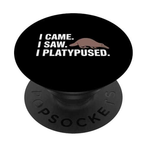 Schnabeltier PopSockets Klebender PopGrip von Platypus Gifts for Kids, Women and Men