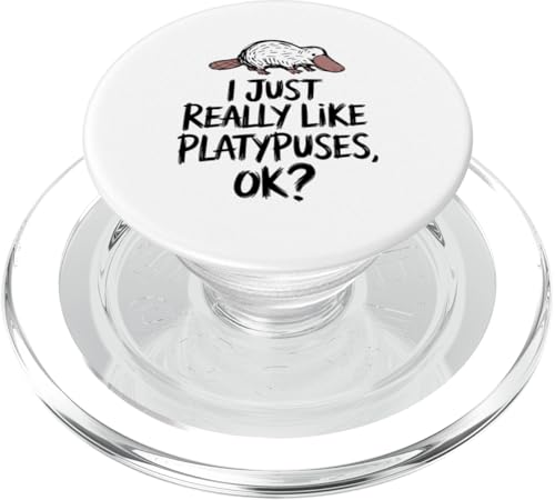 Schnabeltier PopSockets PopGrip für MagSafe von Platypus Gifts for Kids, Women and Men