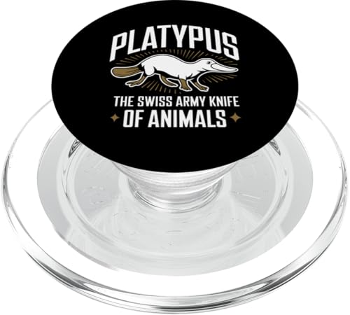 Schnabeltier PopSockets PopGrip für MagSafe von Platypus Gifts for Kids, Women and Men