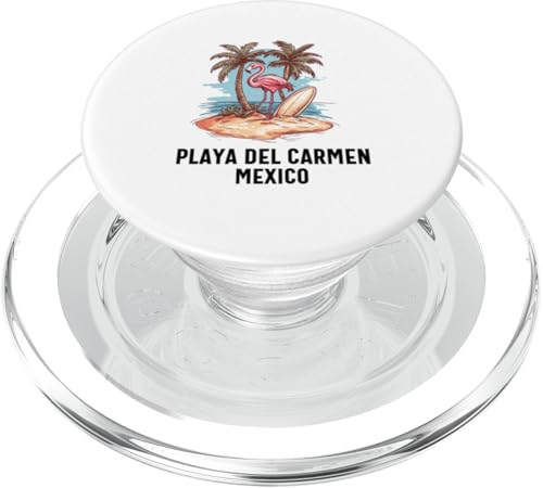 Playa Del Carmen Mexiko Souvenir Mexikanischer Urlaub Männer Frauen PopSockets PopGrip für MagSafe von Playa Del Carmen Mexico Reminder Souvenir