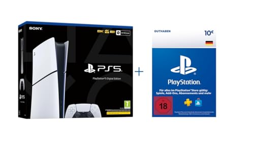 Playstation®5 Digital-Edition + 10 Store Guthaben | PSN Deutsches Konto [Code per Email] von Playstation