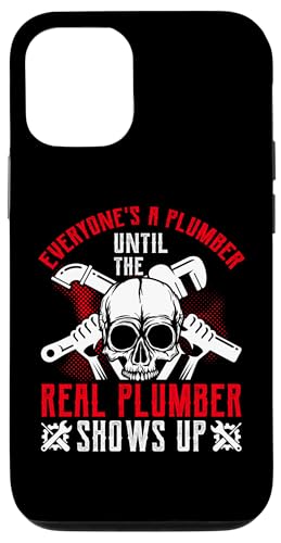 Hülle für iPhone 15 Klempner Spruch Klempner Werkzeuge Geschenkidee von Plumber Job and Plumber Gifts