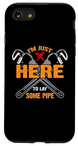 Hülle für iPhone SE (2020) / 7 / 8 Klempner Spruch Klempner Geschenke von Plumber Job and Plumber Gifts