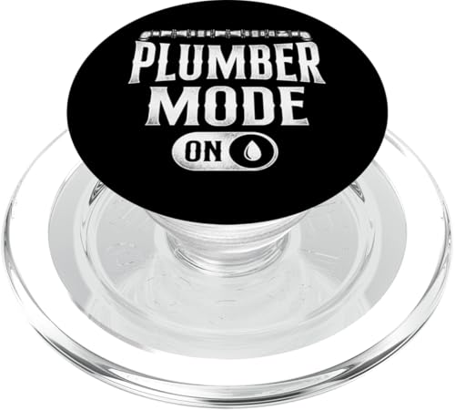 Klempnerei, Klempner, Vintage, Klempnermodus PopSockets PopGrip für MagSafe von Plumber Plumbing HD0