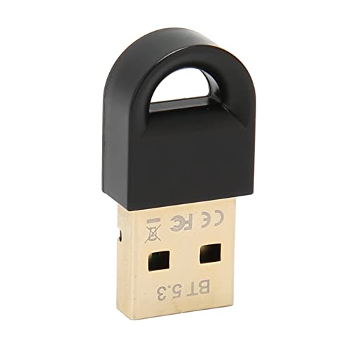 5.3-Dongle-Empfänger, Kabelloser USB-Adapter für Computer, Desktop, Laptop, Tastatur, Maus, Plug-and-Play, Breite Kompatibilität, Kompakt und Tragbar, Schnell und Stabil von Plyisty