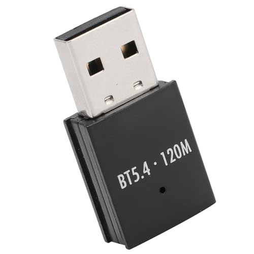 Bluetooth 5.4-Adapter für PC, 393FT/200M USB-Bluetooth-Dongle mit Großer Reichweite, Bluetooth-Empfänger und -Sender für Bluetooth-Geräte, für Win 11/10/8.1 von Plyisty