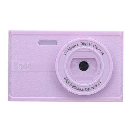 Digitalkamera, Automatische 8X Zoom Dual Lens Digitalkamera für die Reise Ausschalten (Purple) von Plyisty