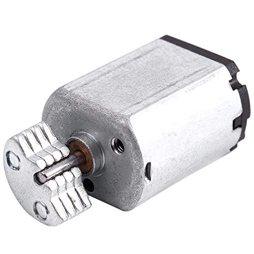 Pmandgk DC1.5V-9V 0.08A 3200 RPM Ausgabegeschwindigkeit Vibrationsmotor, 18x15x12mm Silber von Pmandgk