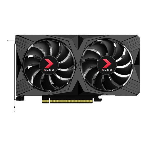 PNY Grafikkarte Nvidia GeForce RTX 4060 Verto Overclocked Dual Fan 8GB GDDR6-RAM PCIe x16 HDMI®, Di von Pny