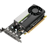 PNY NVIDIA T1000 8GB DDR6 PCIe 3.0 Workstation Grafikkarte, 4x mDP, Low Profile von Pny