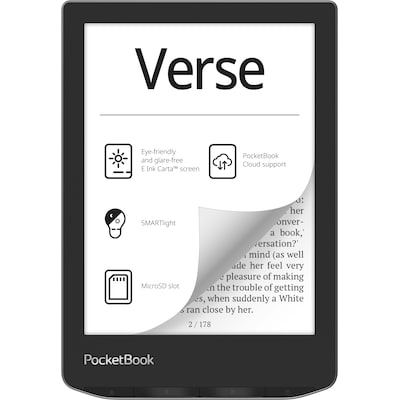 PocketBook Verse eReader mist grey mit 212 DPI 8 GB von Pocketbook Readers GmbH